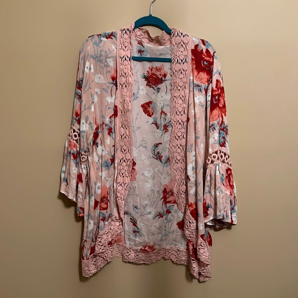 Floral kimono